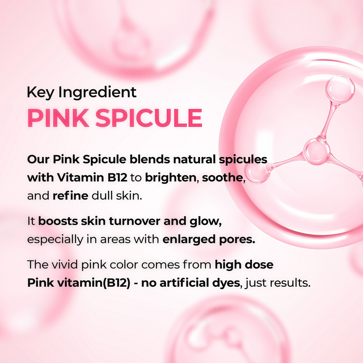 Dr. Melaxin Cemenrete Serum Duo Set 2-Pack Bundle (Cyano Pink Spicule Serum w/ Calcium + Picotonic Shot Calcium Serum) Firming, Pore Tightening, Collagen & Dark Spot Care, 1.01 fl oz Each
